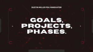 Goals, Projects, Phases