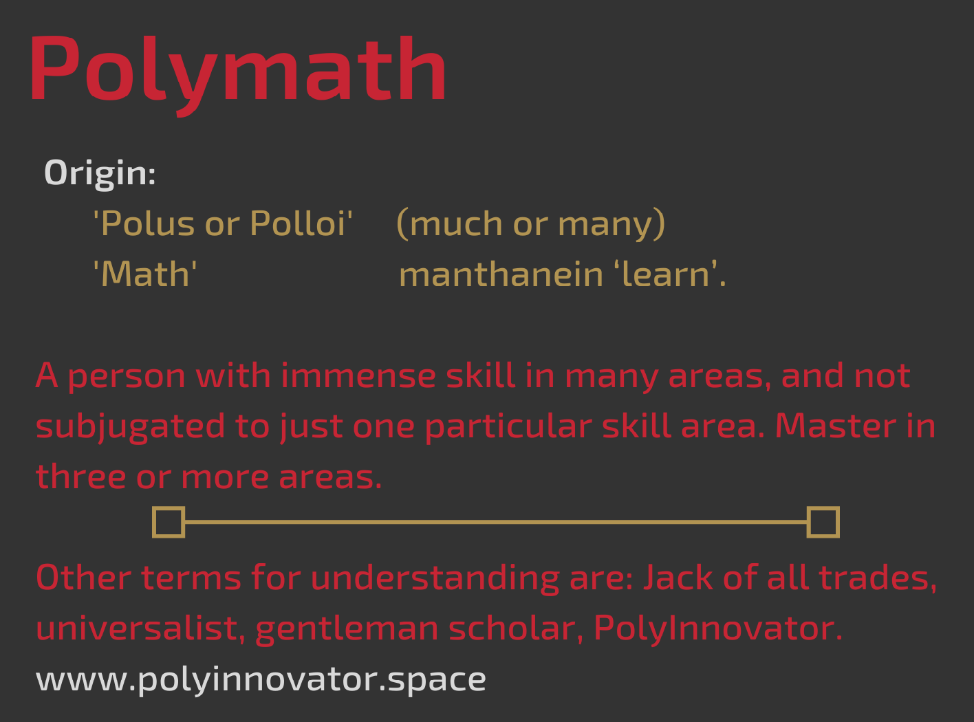 whats a polymath