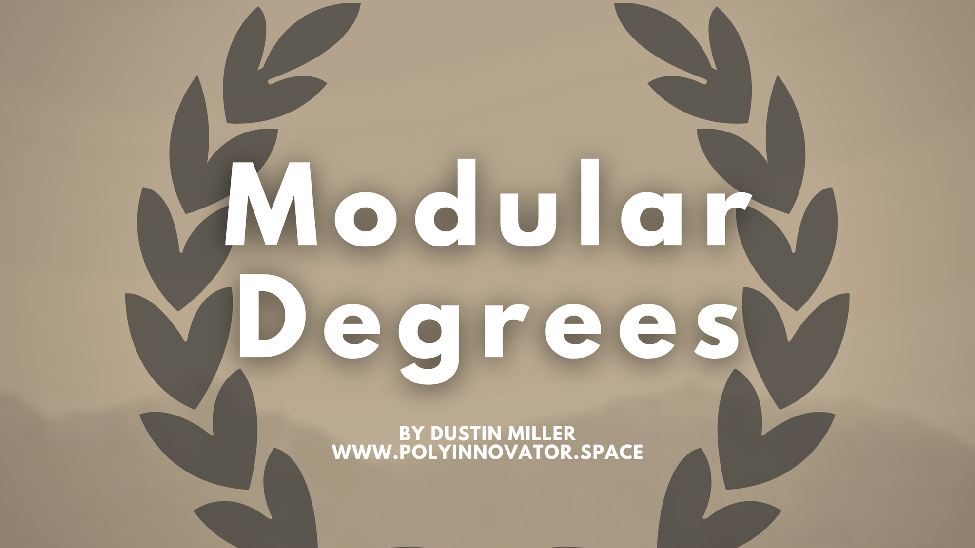 5 Tips to talk about your Modular Degree Confidently