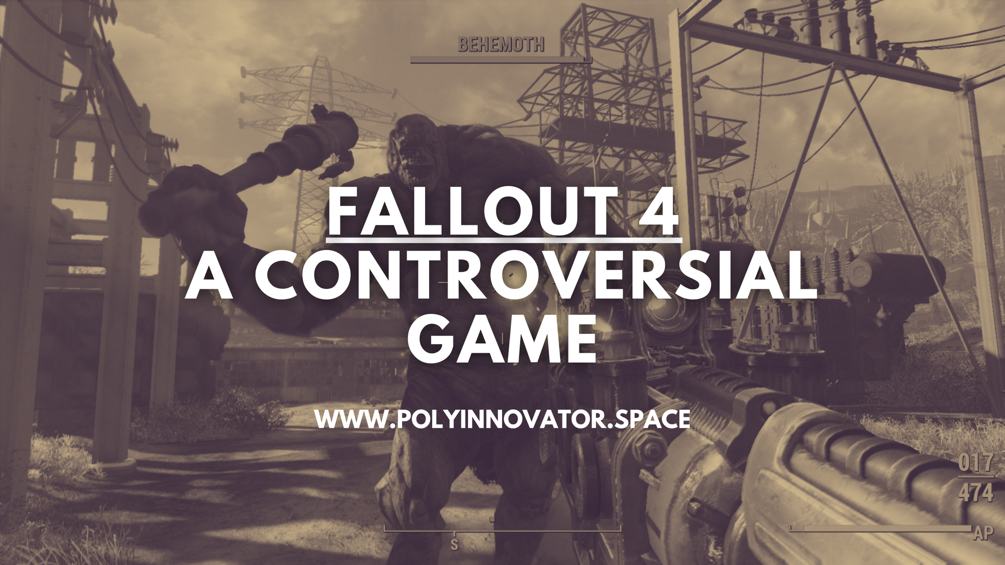 Fallout 4 - A Controversial Game