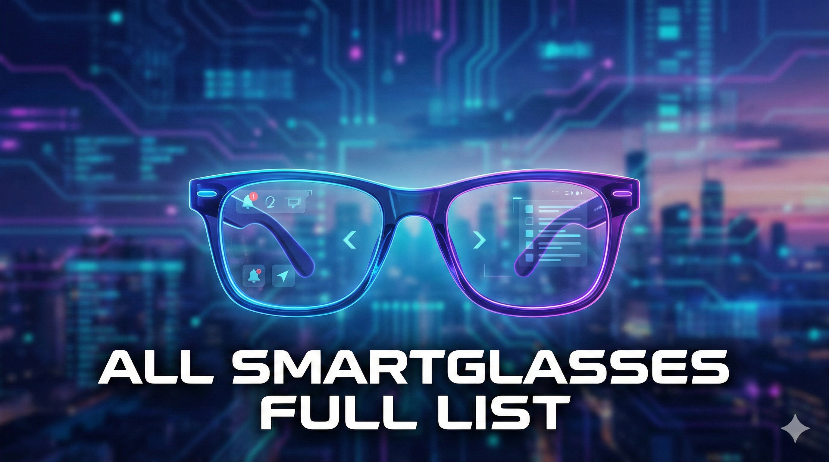 Every Single Smartglasses Product - Database