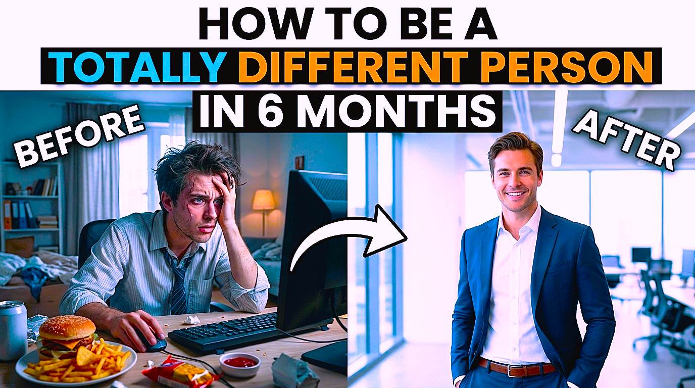 How to be a Totally Different Person in 6 Months