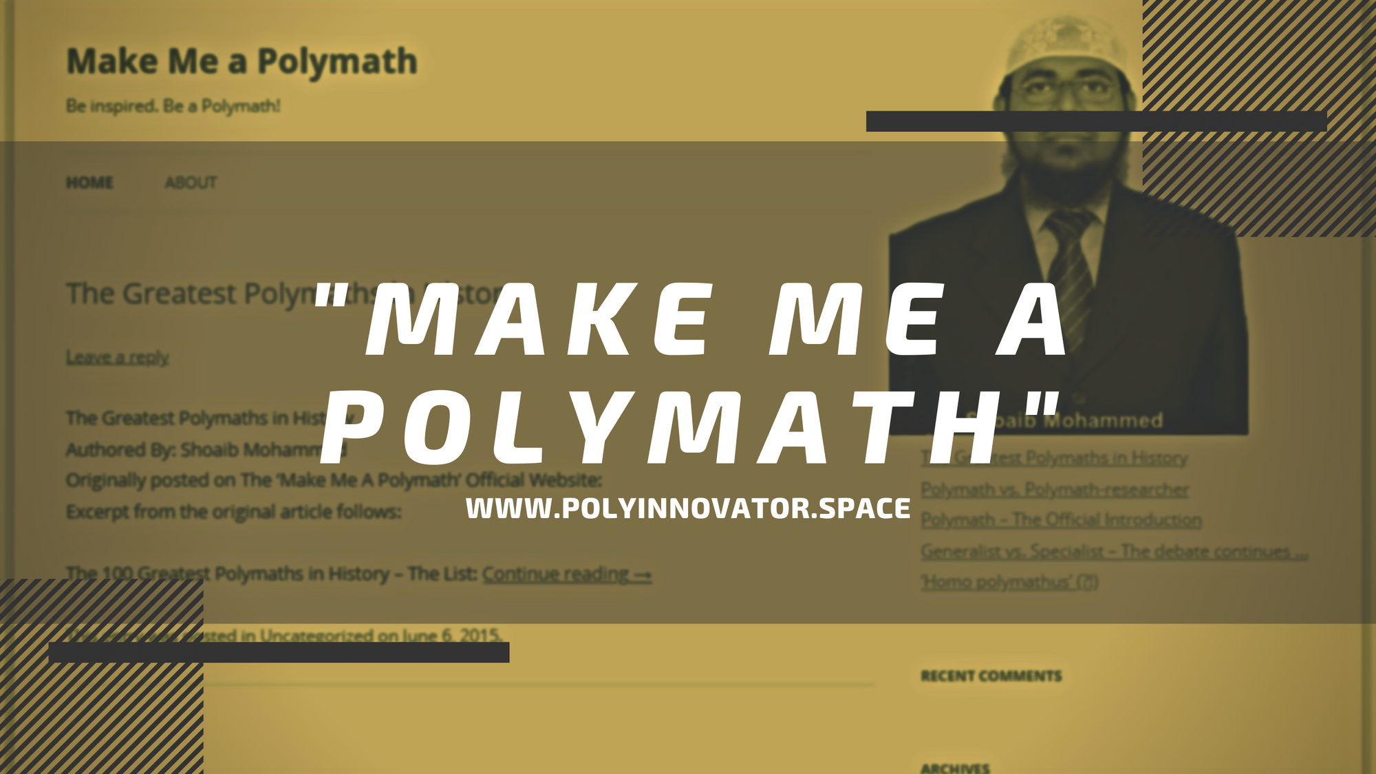 "Make Me a Polymath"