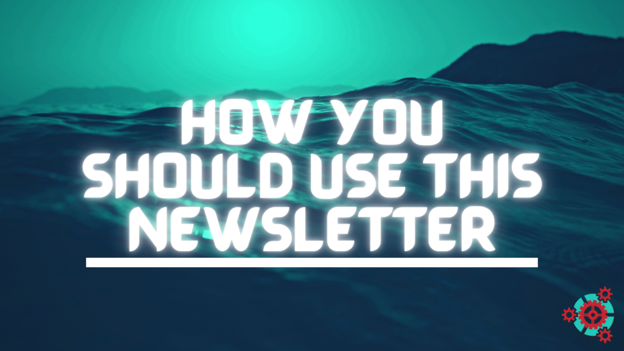 How YOU Should Use this How to Swim Newsletter