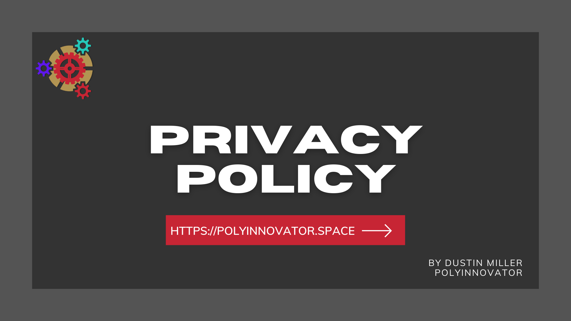 Polyinnovator Privacy Policy