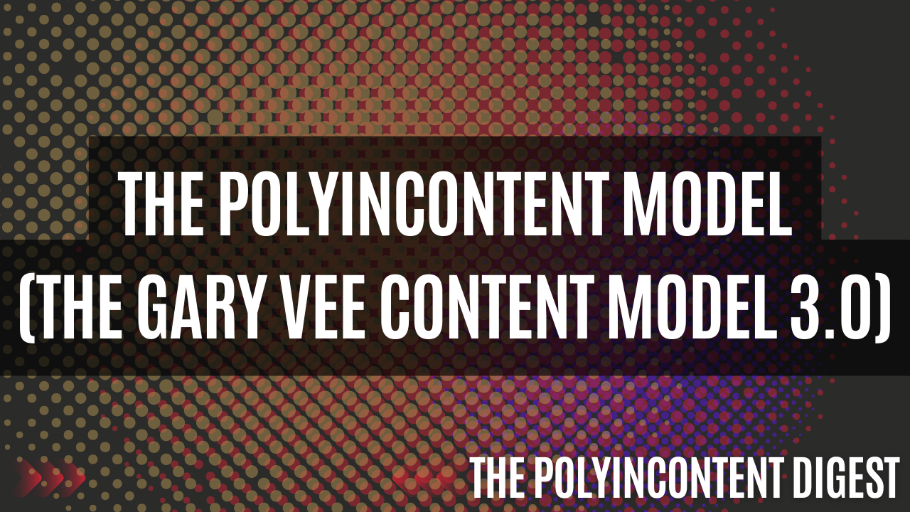 The PolyInContent Model (The Gary Vee Content Model 3.0)