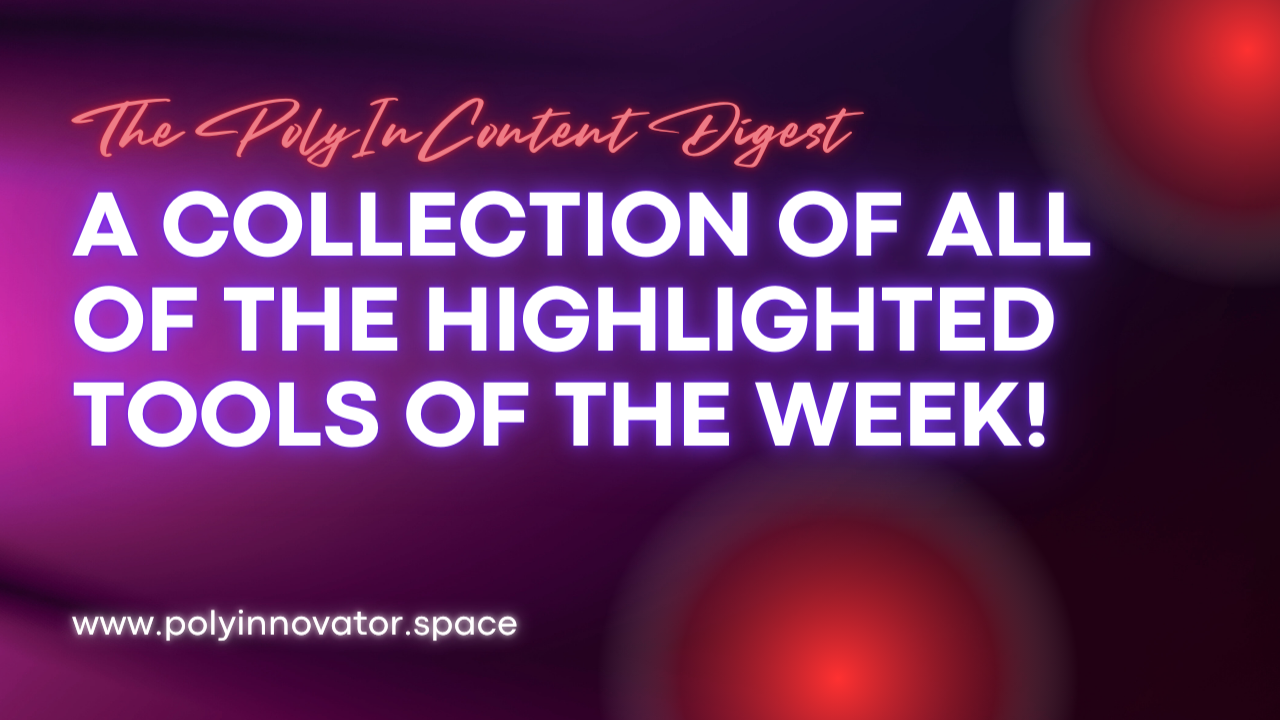 A Collection of All of the Highlighted Tools of the Week!